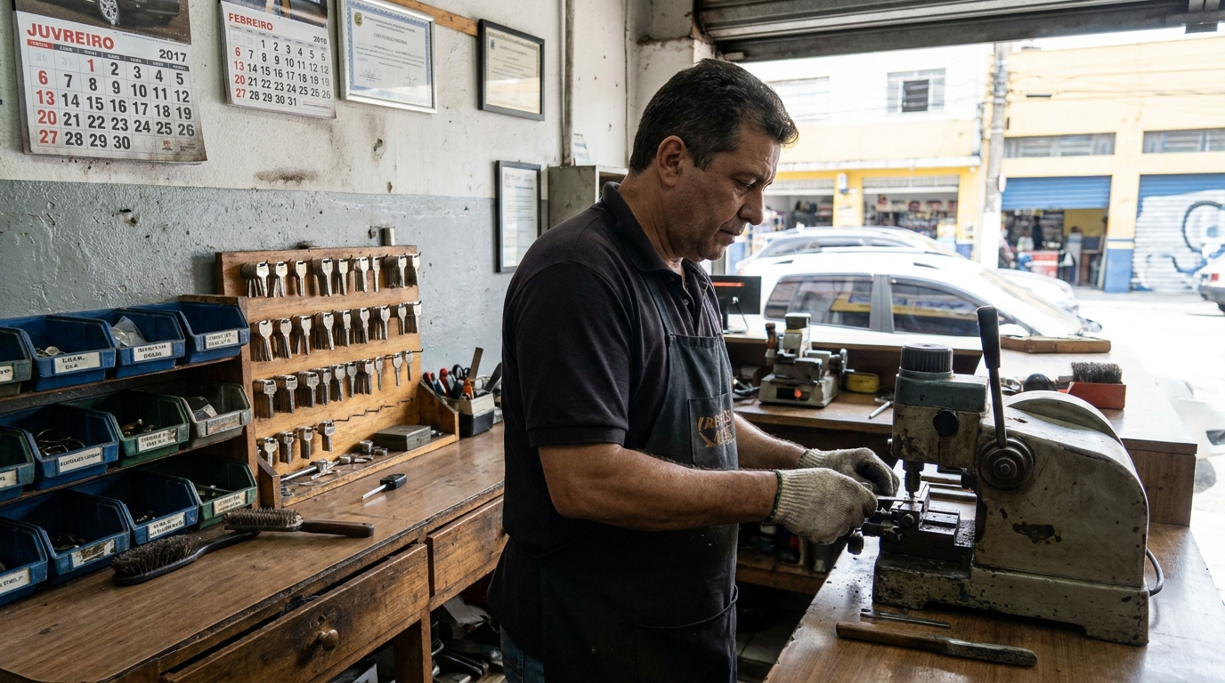Confecção de Chave Automotiva perto de mim em Ribeirão Preto‑SP