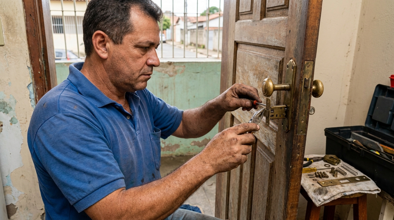 Conserto de Fechadura Residencial perto de mim em Ribeirão Preto‑SP