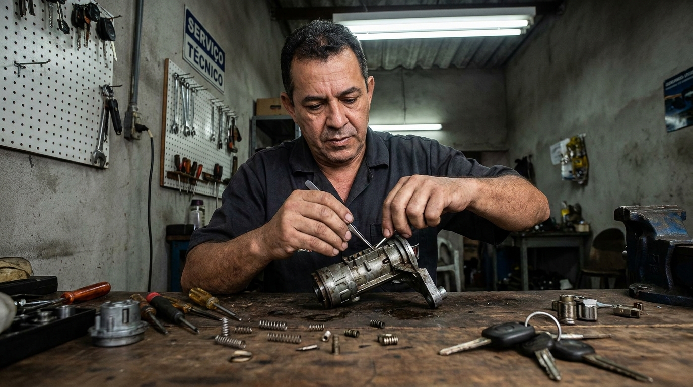 Troca de Segredo do Miolo da Porta profissional em Ribeirão Preto‑SP